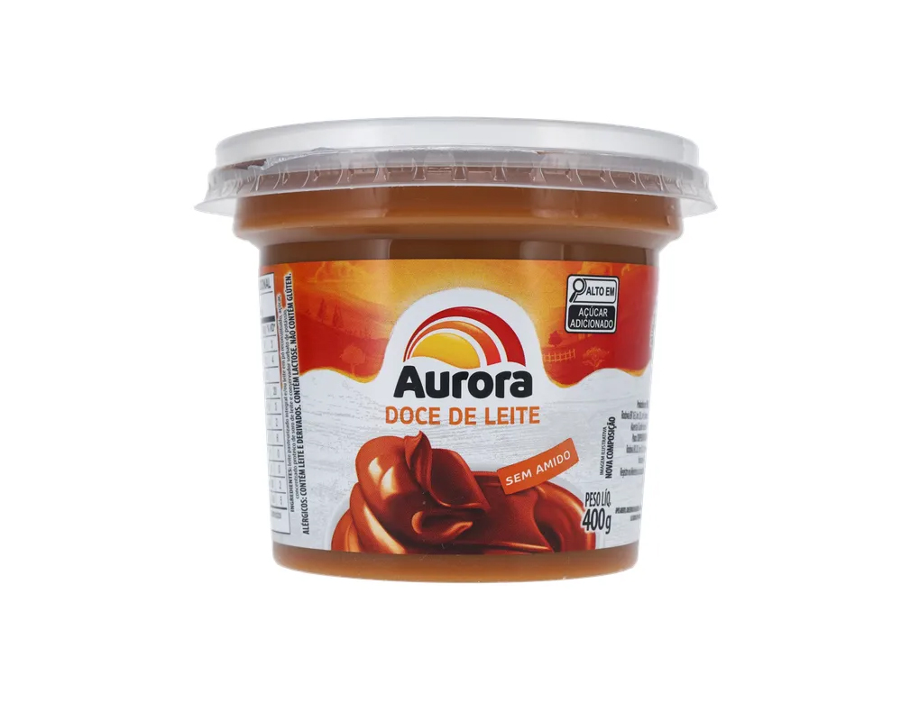 DOCE DE LEITE AURORA 400 G (CX 12 PT)